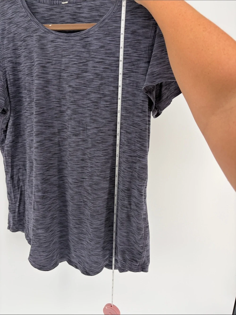 Lululemon Heather Gray Short Sleeve Tee - Best fits Large